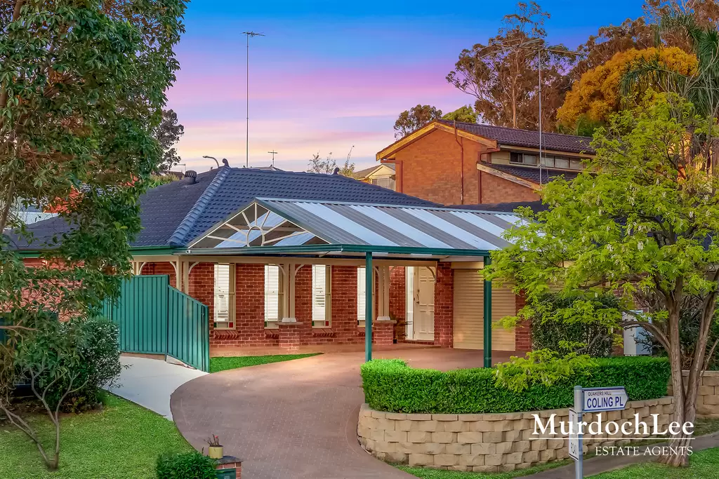 1 Coling Place, Quakers Hill Sold by Murdoch Lee Estate Agents