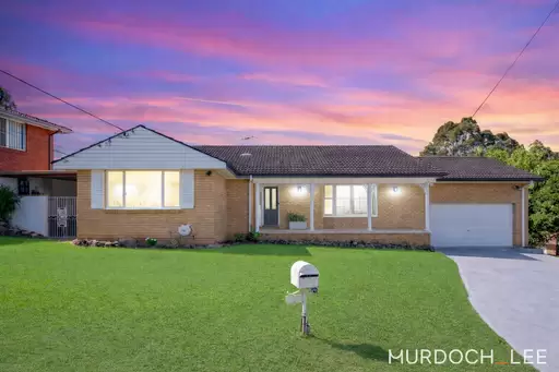 1 Naomi Street North, Baulkham Hills Sold by Murdoch Lee Estate Agents