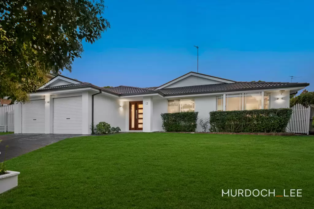 13 Crestview Avenue, Kellyville For Sale by Murdoch Lee Estate Agents