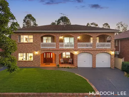 95 Amphitheatre Circuit, Baulkham Hills For Sale by Murdoch Lee Estate Agents