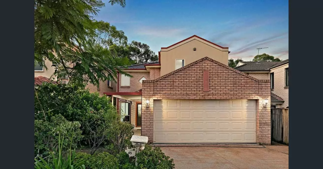 45 Myee Crescent, Baulkham Hills Leased by Murdoch Lee Estate Agents - image 1
